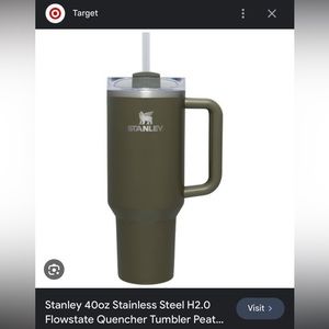 Olive Green 40oz STANLEY (NWOT)